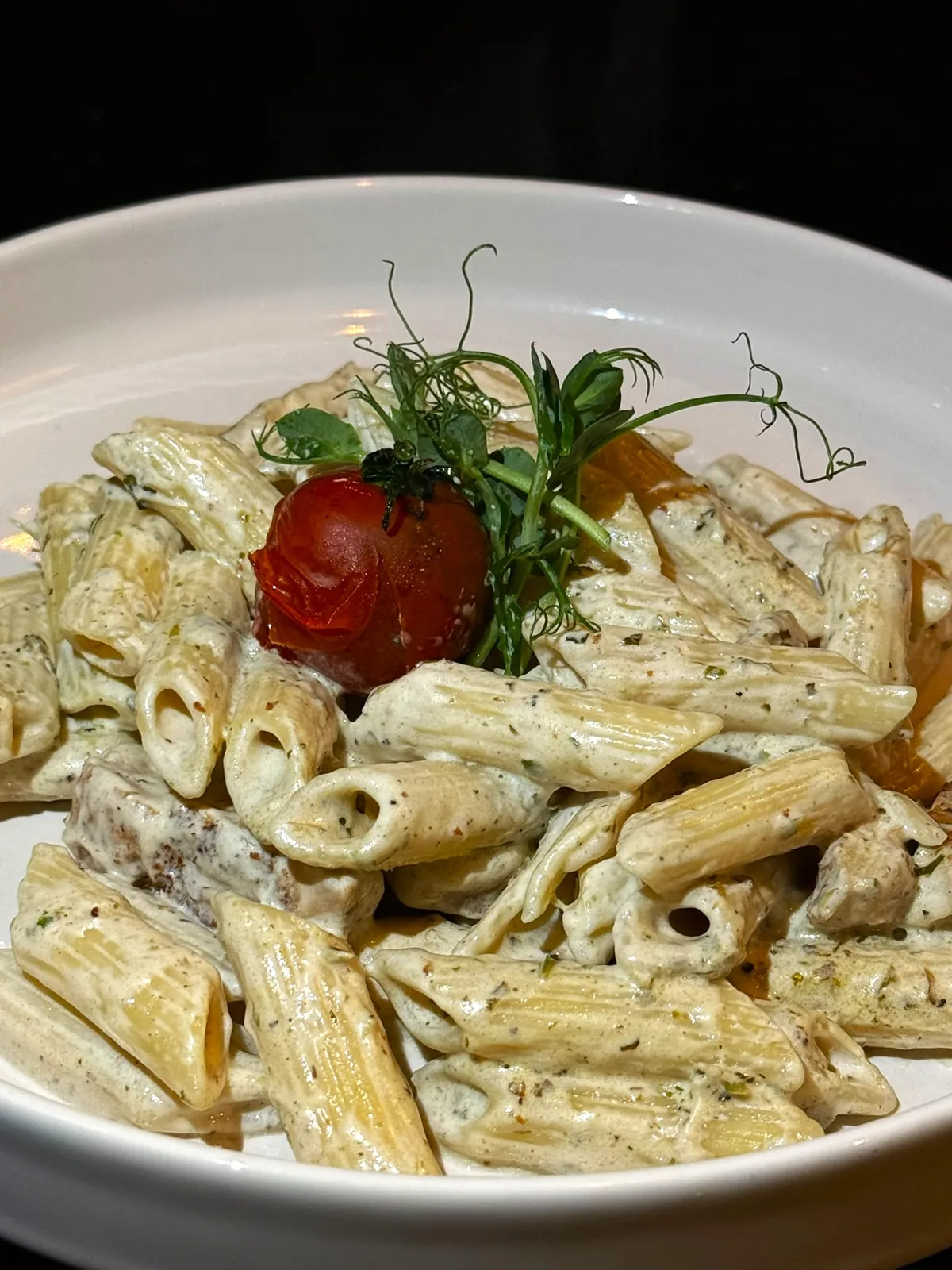 PESTO SOSLU TAVUKLU PENNE