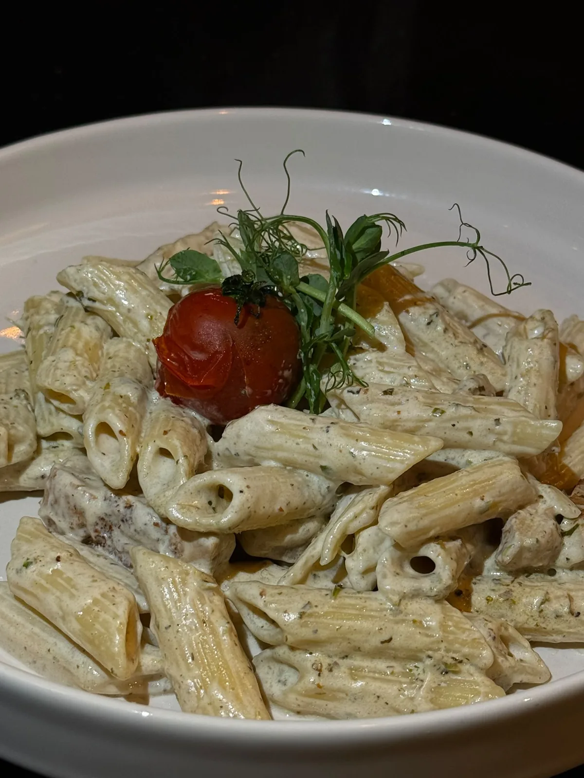 KREMALI TAVUKLU PENNE