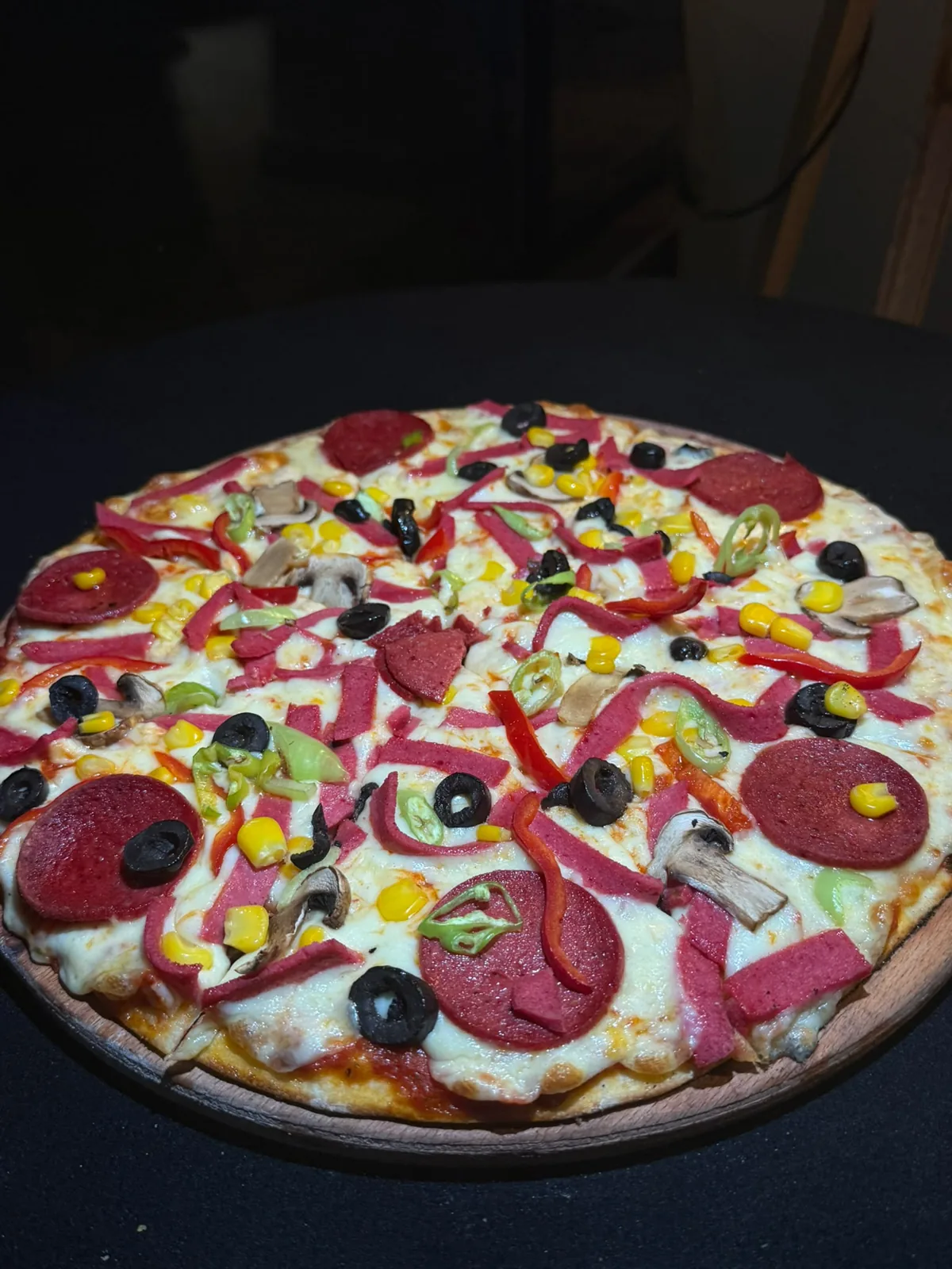 KARIŞIK PİZZA (26 cm orta boy)